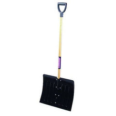 new Zoro Select 6Yu43 Snow Shovel D-Grip Handle Steel Blade Material