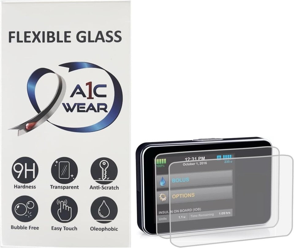 new 9H Flexible Glass Screen Protector for Tandem tSlim X2 and tFlex Insulin... 07FC0E-D4 - KOEEK