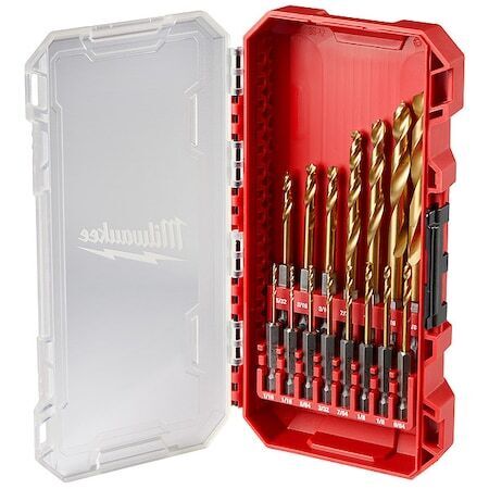 Milwaukee 48-89-4670 15 Pc Shockwave Impact Duty Drill Set