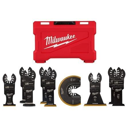 new Milwaukee Tool 49-10-9113 9 Pc. Open-Lok Oscillating Multi-Tool Blade Set koeek - KOEEK