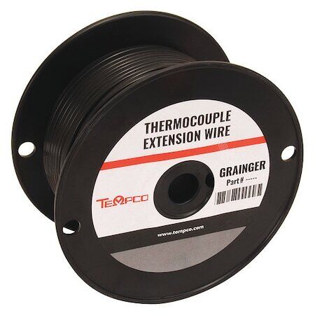 ny Tempco Tcwr-1009 Termoelement Ext Wire,Jx,20Awg,Sol,250Ft