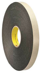 3M 4496B Double Coated Foam Tape - 0.75" x 36Yd, Black