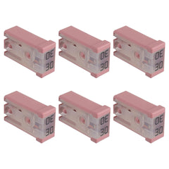 new 30A 32V Mini Slotted Automotive MCASE Shaped Cartridge Fuse Kit(Pack of... 07FC0E-D4 - KOEEK