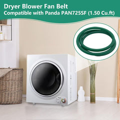 new Dryer Blower Fan Belt Mini Compact Dryer(1.50 Cu.ft)- Replacement for Green 07FC0E-D4 - KOEEK