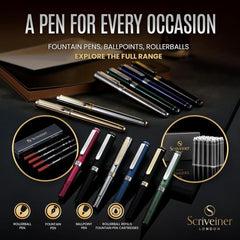 new Scriveiner British 1 Count (Pack of 1), -British Racing Green with Chrome SCRIVEINER - KOEEK