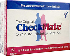 new Check Mate Infidelity Test Kit - 10 Tests - your spouse, boyfriend,... 07FC0E-D4 - KOEEK