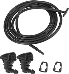 new 7pcs Front Windshield Washer Nozzles Kit, Replacement for F250 F350 F450 F55... 07FC0E-D4 - KOEEK