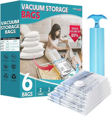 new 6 Pack Vacuum Storage Bags, Seal Bags for 6 COMBO, transparent 07FC0E-D4 - KOEEK