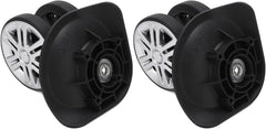 new 1 Pair Luggage Suitcase Wheels, Trunk Wheel Spare Part defult 07FC0E-D4 - KOEEK