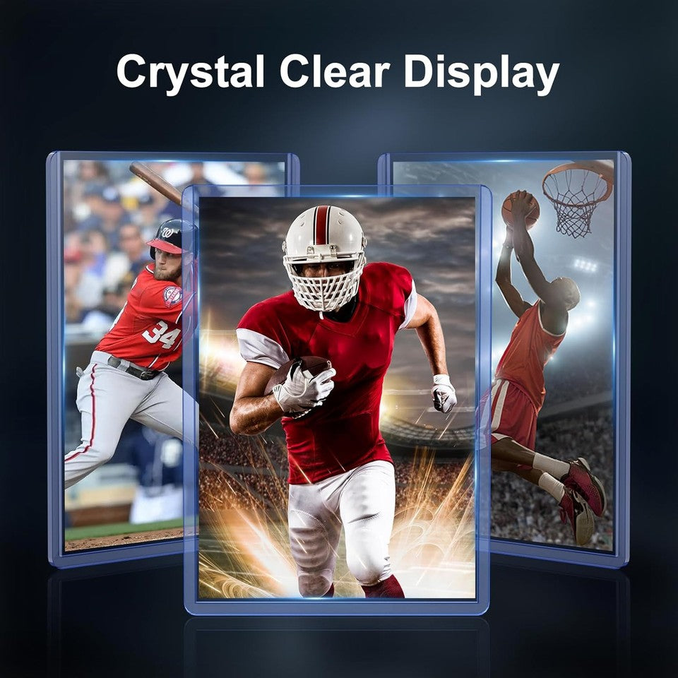 new 200 Card Sleeves Hard Plastic, 100 Sleeves+100 Clear Sleeves, 07FC0E-D4 - KOEEK