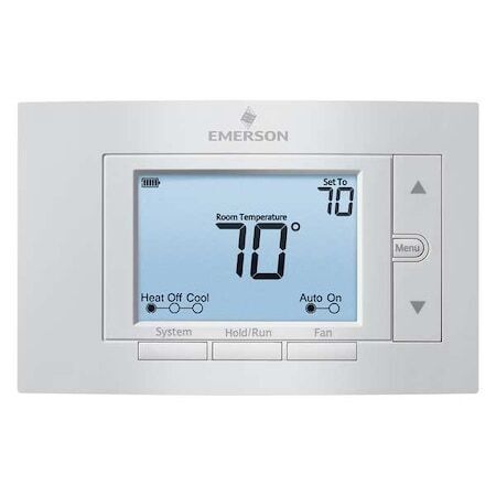 new White-Rodgers 1F85u-42Np 80 Series Thermostats, 4 H 2 C, Hardwired/Battery, koeek - KOEEK