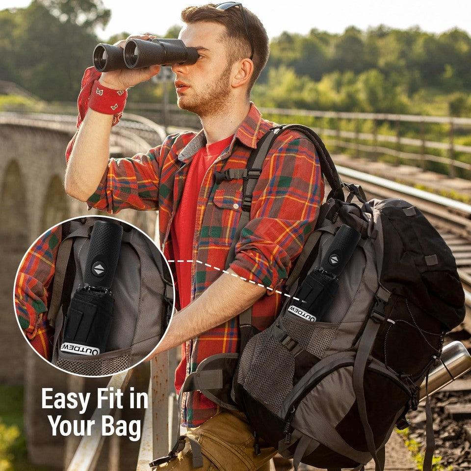 new Windproof Umbrella, Compact and Heavy Duty Black Portable Umbrella for Rain,...
