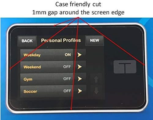 new 9H Flexible Glass Screen Protector for Tandem tSlim X2 and tFlex Insulin... 07FC0E-D4 - KOEEK