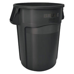 new Rubbermaid Commercial Fg264360bla 44 Gal Round Trash Can, Black, 24 In Dia, koeek - KOEEK