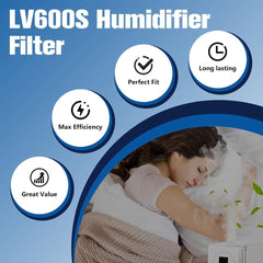 new Funmit 20-Pack Top Fill Humidifier Replacement Filters for LEVOIT... FUNMIT - KOEEK