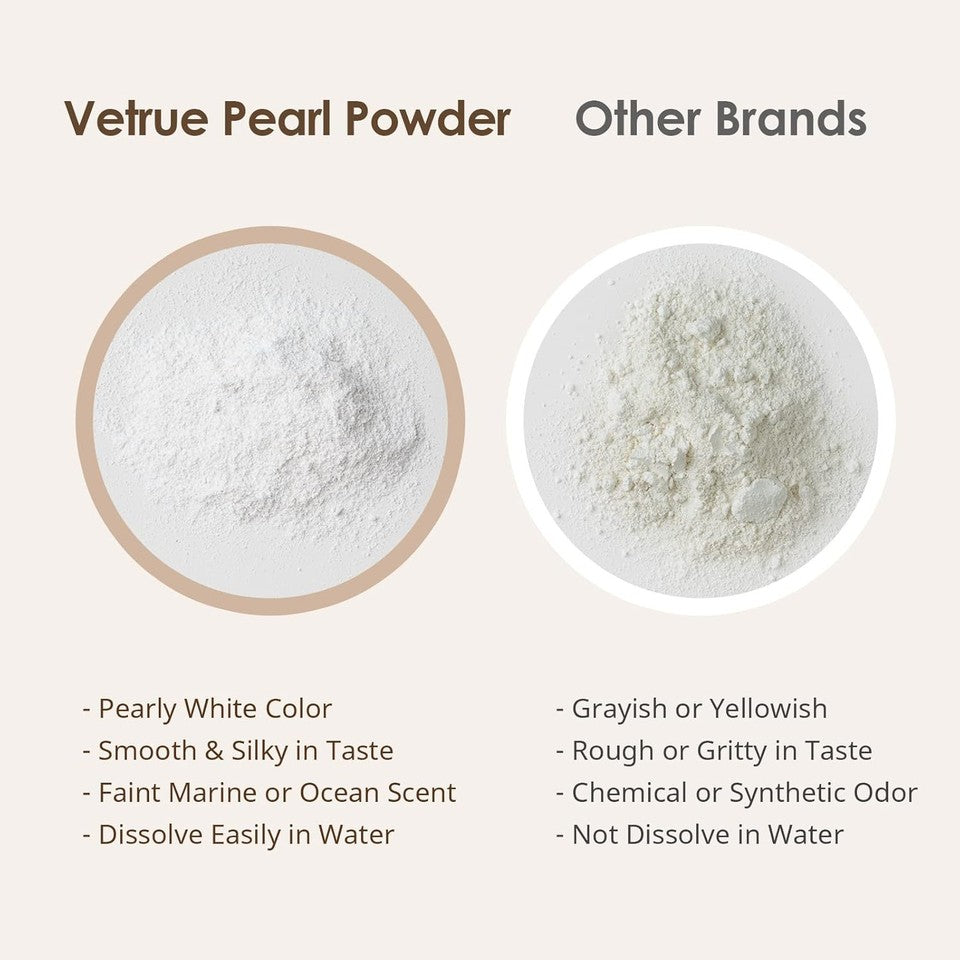 new Pure Pearl Powder | 60 Grams | Natural Ingredients from Fresh Water |... 07FC0E-D4 - KOEEK