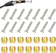 new 14 PCS BH90 Brake Olive and Barb - brass olive steel 07FC0E-D4 - KOEEK