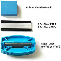 new XCMAN Complete Ski Snowboard Side Edge Sharpener Care Tuner Kit with Blue XCMAN - KOEEK