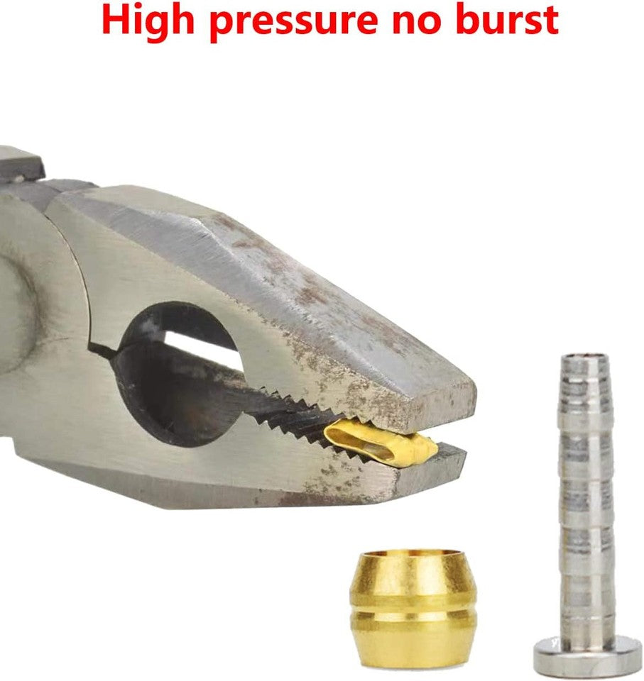 new 14 PCS BH90 Brake Olive and Barb - brass olive steel 07FC0E-D4 - KOEEK