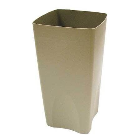 ny Rubbermaid Commercial Fg356300beig 19 Gal Rigid Liners, 14 In X 28 In, Beige