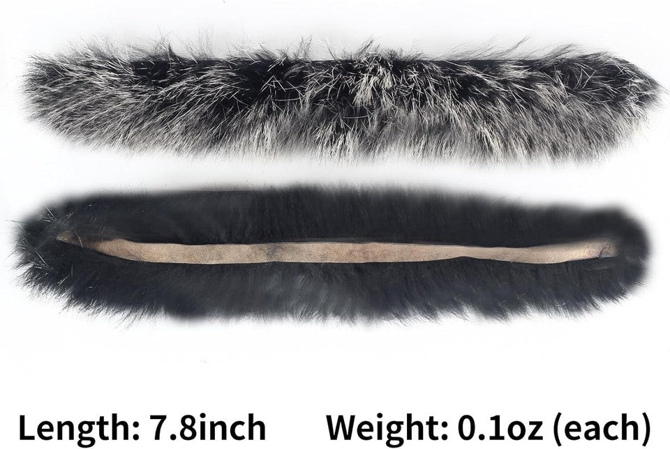 used SOPOGER Archery Bow String Silencers - 2 Pair Otter Hide & black SOPOGER - KOEEK