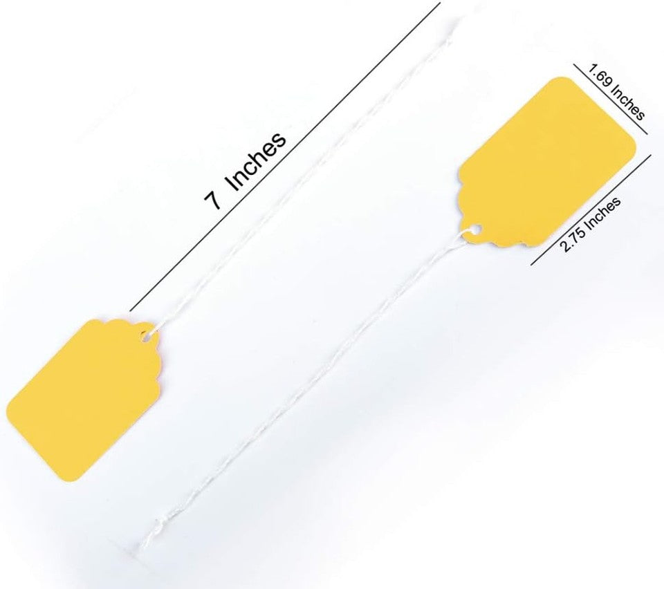 new Brothersbox Yellow 240pcs - 1.69" x 2.75", - Matte Surface BROTHERSBOX - KOEEK