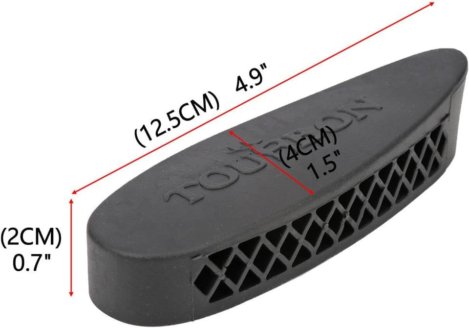 new TOURBON Hunting Shooting Grind-to- fit Recoil Pad Black TOURBON - KOEEK