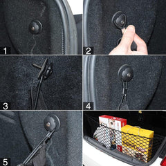 new Car Rear Cargo Net, Universal 35.4 ’&#x2019; x 15.7’&#x2019; 07FC0E-D4 - KOEEK