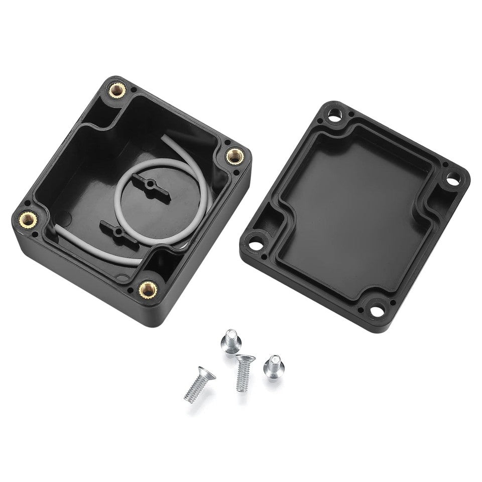 new Project Box, 4 Pcs Electrical Junction IP65 Waterproof A, black