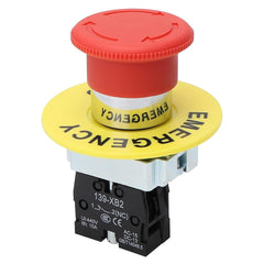 new STARELO 22MM 1NC Red Mushroom Emergency Stop Latching Push Button Switch... STARELO - KOEEK