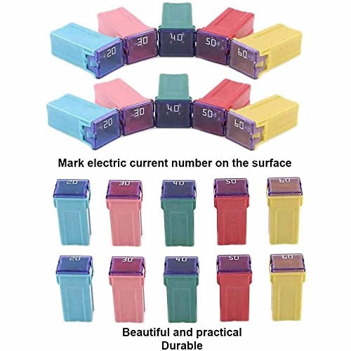 new 10 Pc Automotive Tall/Standard Profile JCASE Fuse 30 Amp Kit for Ford,... 07FC0E-D4 - KOEEK