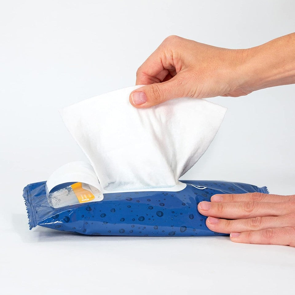 new Stryker - Sage Comfort Bath Cleansing Washcloths - 6 Packages, 48 Cloths -... SAGE - KOEEK