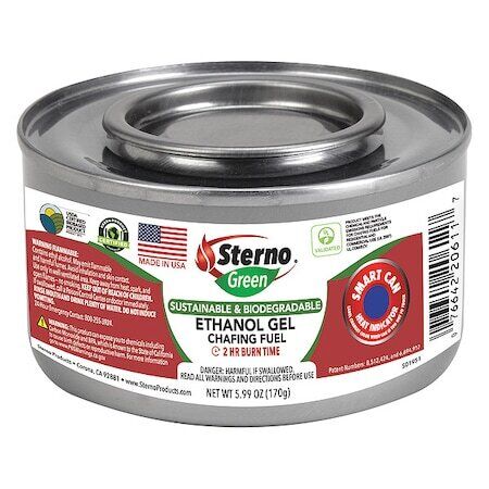 ny Sterno 20612 Chafing Fuel,2 Hr,Pk72