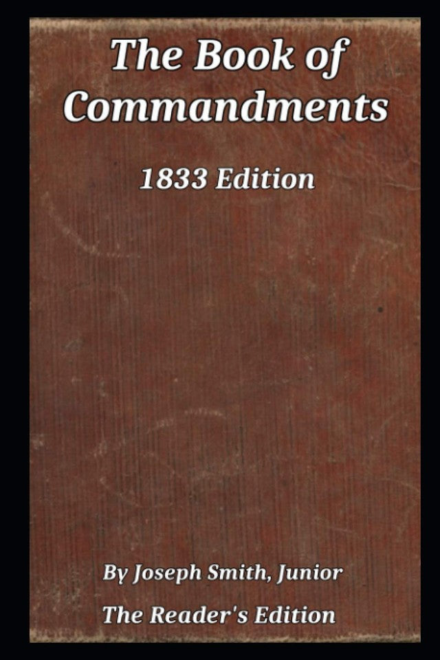 new The Book of Commandments: 1833 Edition Paperback – February 3, 2021 07FC0E-D4 - KOEEK