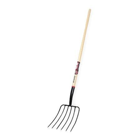 new Westward 2Mvr6 Wood Manure Fork,13-3/4 In koeek - KOEEK