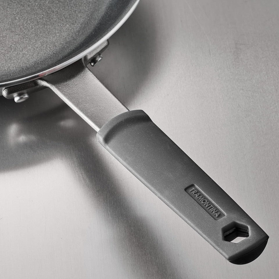 new Tramontina Professional 12-Inch Non Stick Large Frying Pan, 12 Inch, Gray