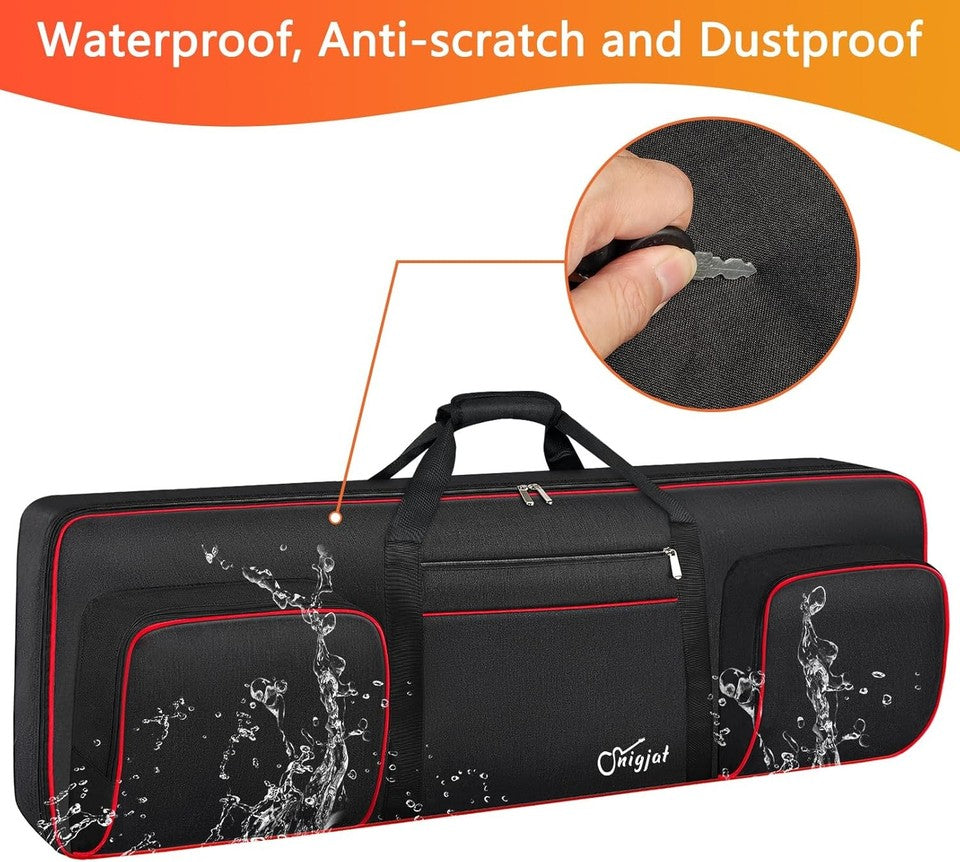 new SNIGJAT 76 Key Keyboard Case Soft 76 key: 48.4"x 18"x6.1&quot; SNIGJAT - KOEEK