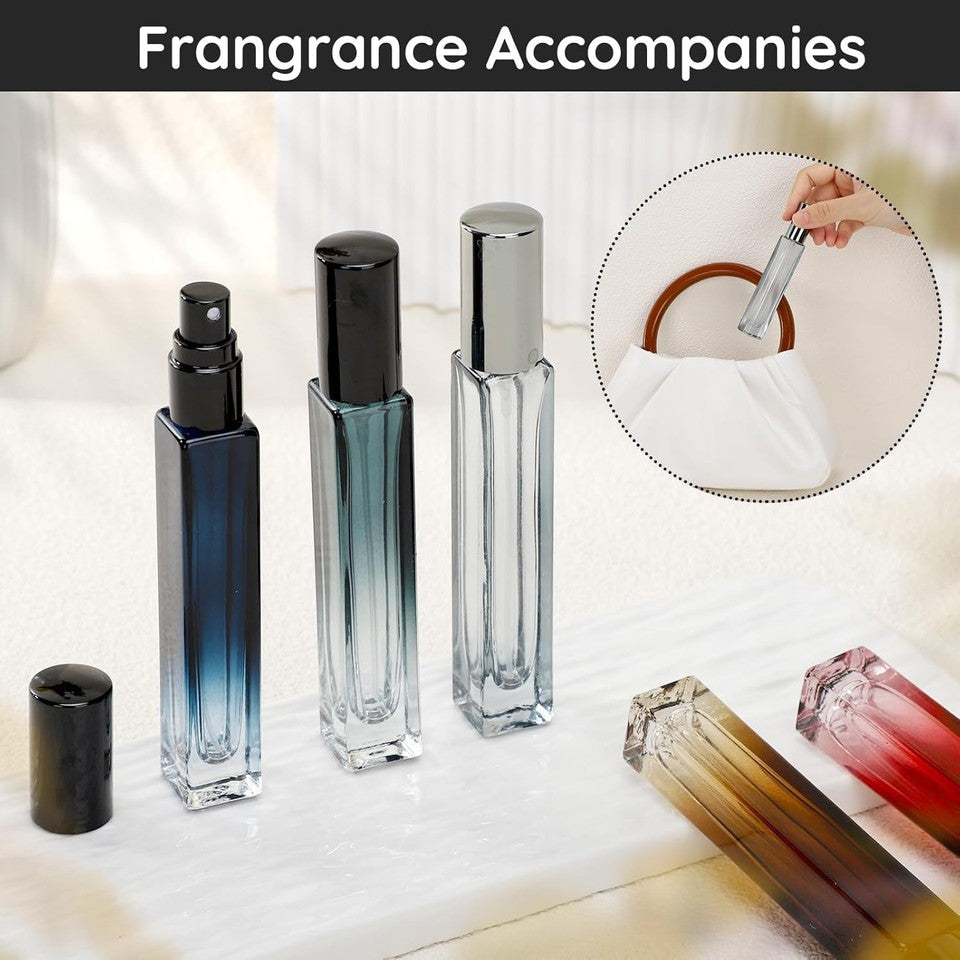 new Segbeauty Glass Perfume Bottle Set, 5 Pack of 10ML Portable Mixed SEGBEAUTY - KOEEK