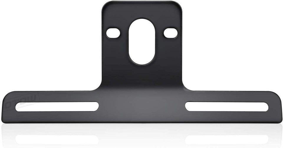 new Steel Heavy Duty License Plate Holder Bracket and Light Mount for Black 07FC0E-D4 - KOEEK