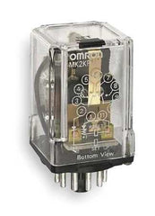 ny Omron Mk2kp-Ua-Ac120 Latching Relay,11 Pins,Octal,120Vac