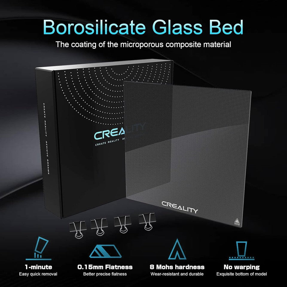 new Mefine Creality Ender 3 Glass Bed Upgraded 3D Printer 3