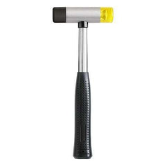 Westward 4Yr68 Soft Face Hammer, 12 In L Steel Vinyl Grip Handle