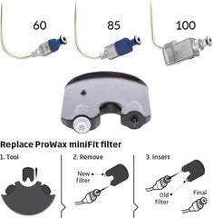 new Wax Guards for Oticon ProWax MiniFit Hearing Aid Supplies Replacement 5 PACKS 07FC0E-D4 - KOEEK