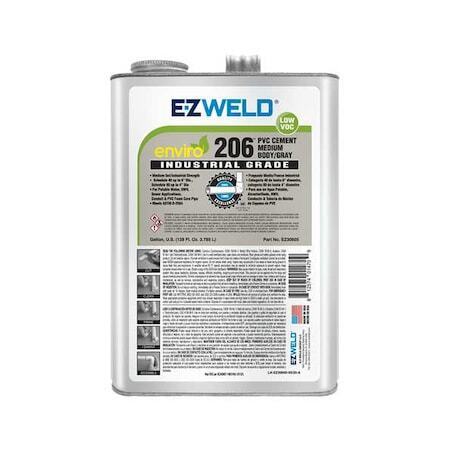 new Ez Weld Ez30605n Pipe Cement,1 Gal,Gray koeek - KOEEK