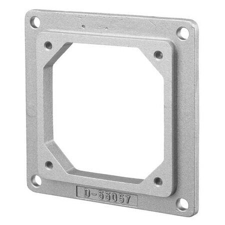 ny Hubbell Hbl26402 Adapterplade, støbt aluminium, metallisk