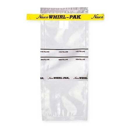 ny Whirl-Pak B01062 Sampling Bag, Write-On, 4 Oz., Pk500