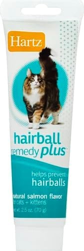 new Hartz Hairball Remedy Plus Salmon Flavored 2.5 Ounce (Pack of 1), HARTZ - KOEEK