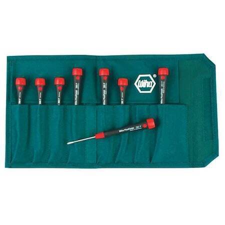 new Wiha 26193 Precision Screwdriver Set,Sl/Ph,8 Pcs koeek - KOEEK