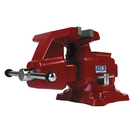 ny Wilton 648Uhd Combination Vise, 8" W Jaw, 22" L