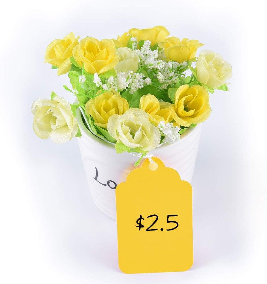 new Brothersbox Yellow 240pcs - 1.69" x 2.75", - Matte Surface BROTHERSBOX - KOEEK